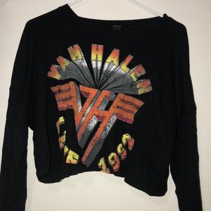 forever 21 cropped long sleeve